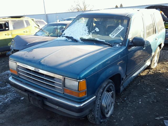 1FMDU34X8RUE24655 - 1994 FORD EXPLORER GREEN photo 2