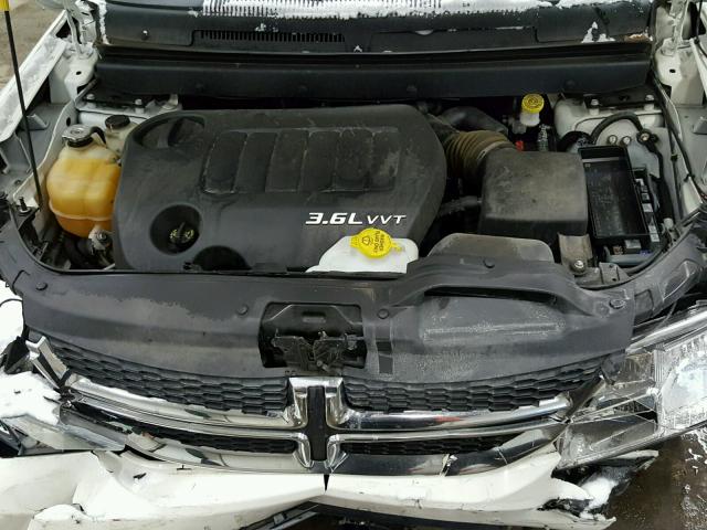 3C4PDCBG5CT269973 - 2012 DODGE JOURNEY SX CREAM photo 7