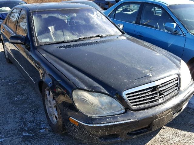 WDBNG70J32A304793 - 2002 MERCEDES-BENZ S 430 BLACK photo 1