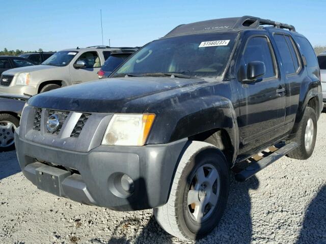 5N1AN08W36C502051 - 2006 NISSAN XTERRA OFF BLACK photo 2