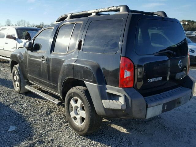 5N1AN08W36C502051 - 2006 NISSAN XTERRA OFF BLACK photo 3