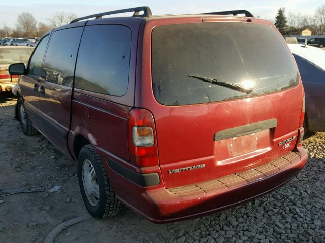 1GNDV23E85D146742 - 2005 CHEVROLET VENTURE LS MAROON photo 3