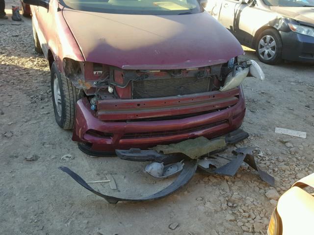 1GNDV23E85D146742 - 2005 CHEVROLET VENTURE LS MAROON photo 9