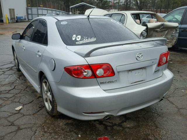 1YVFP80C645N24481 - 2004 MAZDA 6 I GRAY photo 3