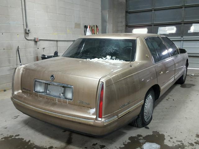 1G6KE54Y4XU715831 - 1999 CADILLAC DEVILLE DE BROWN photo 4