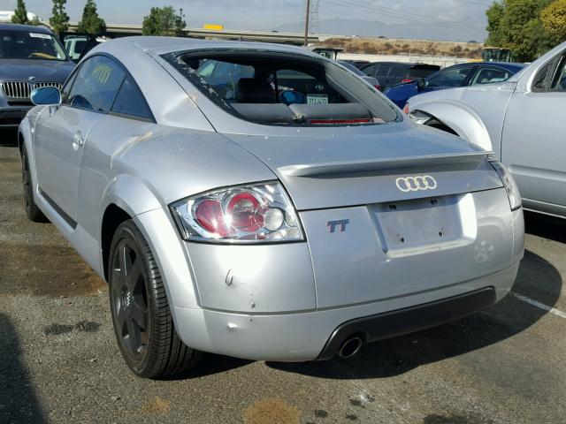 TRUTC28N8Y1076125 - 2000 AUDI TT NEIMAN SILVER photo 3