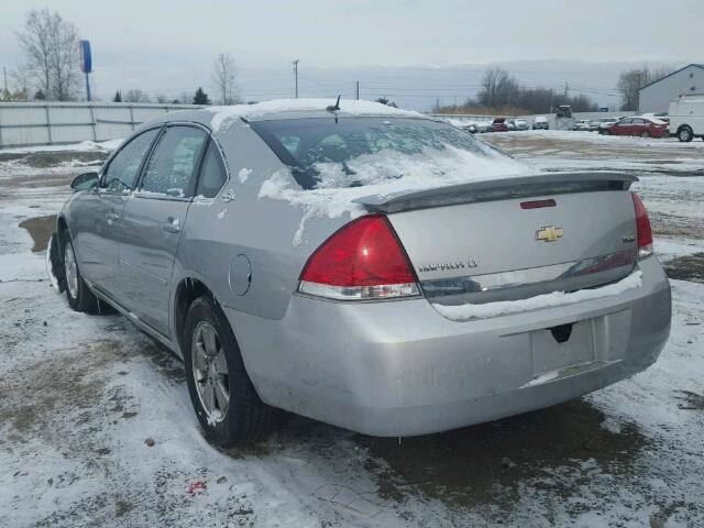 2G1WT58K279311832 - 2007 CHEVROLET IMPALA LT SILVER photo 3