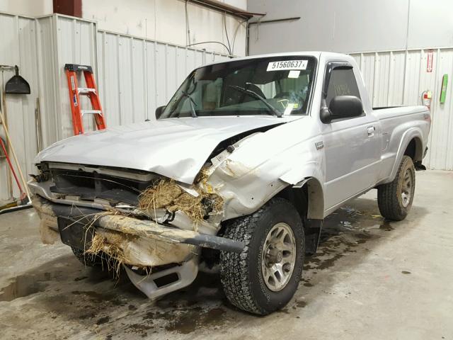 4F4YR12U73TM11646 - 2003 MAZDA B3000 SILVER photo 2