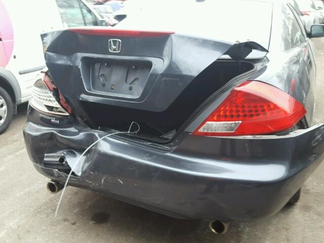 1HGCM81696A005284 - 2006 HONDA ACCORD EX BLACK photo 9