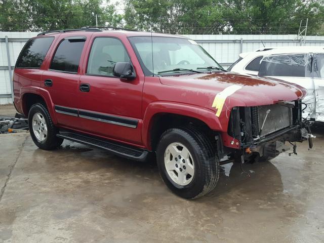 1GNEC13V74R292989 - 2004 CHEVROLET TAHOE C150 MAROON photo 1