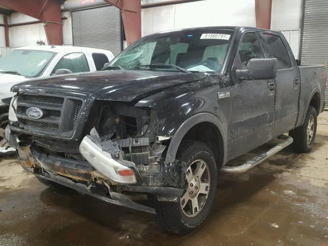 1FTPW14514KB99241 - 2004 FORD F150 SUPER BLACK photo 2