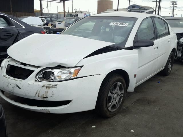 1G8AJ55F07Z157958 - 2007 SATURN ION LEVEL WHITE photo 2