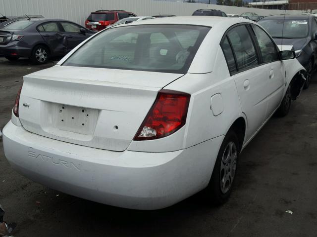 1G8AJ55F07Z157958 - 2007 SATURN ION LEVEL WHITE photo 4
