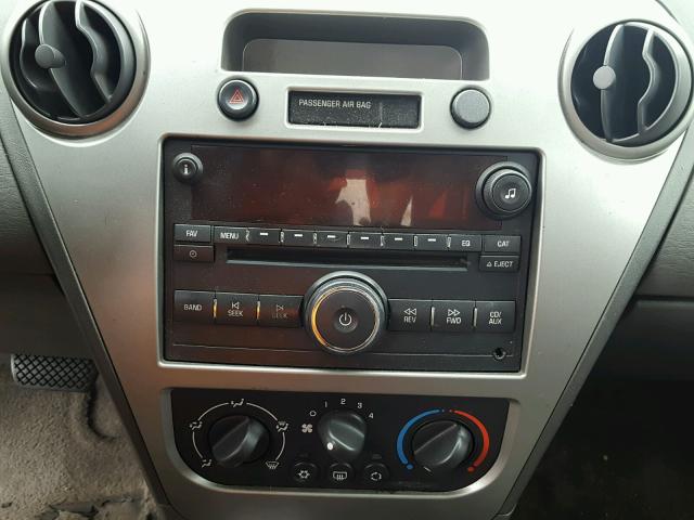 1G8AJ55F07Z157958 - 2007 SATURN ION LEVEL WHITE photo 9