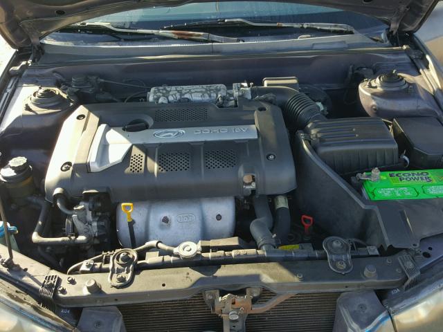 KMHDN45DX3U561675 - 2003 HYUNDAI ELANTRA GL GRAY photo 7