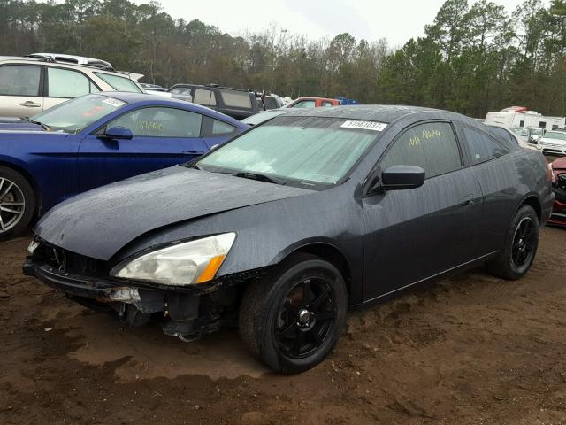 1HGCM71555A027072 - 2005 HONDA ACCORD SE BLUE photo 2