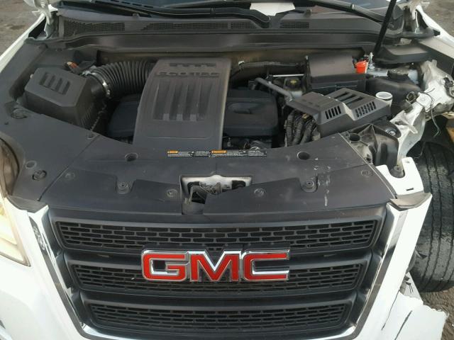 2GKALSEK1D6220461 - 2013 GMC TERRAIN SL WHITE photo 7