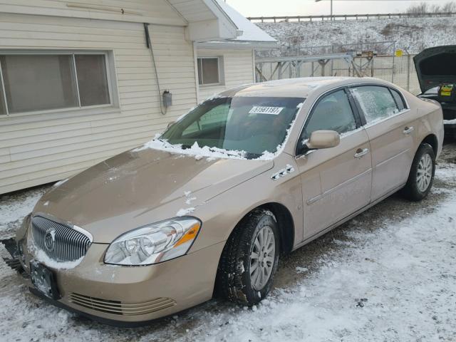 1G4HP57276U141423 - 2006 BUICK LUCERNE CX TAN photo 2