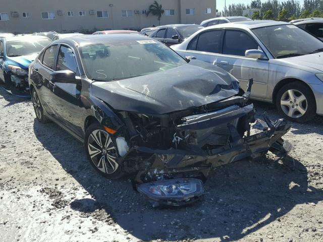 19XFC1F72HE009300 - 2017 HONDA CIVIC EXL BLACK photo 1