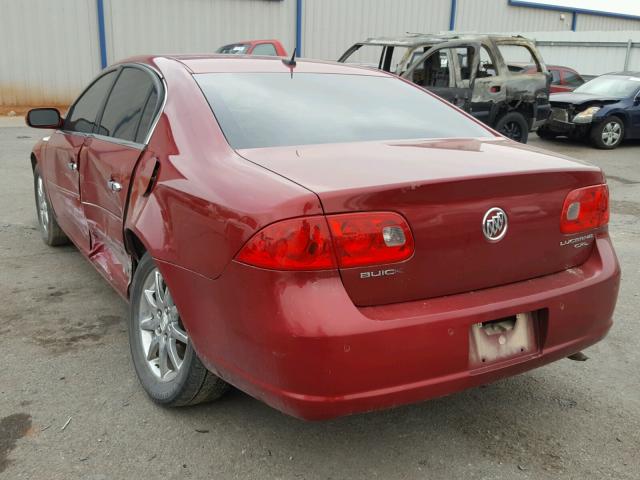 1G4HD57218U144555 - 2008 BUICK LUCERNE CX RED photo 3