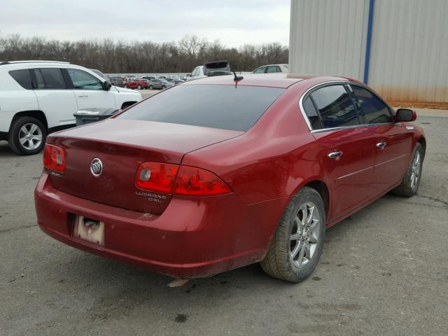 1G4HD57218U144555 - 2008 BUICK LUCERNE CX RED photo 4