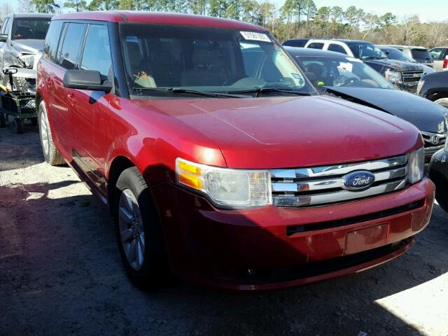 2FMDK51C89BA73626 - 2009 FORD FLEX SE RED photo 1