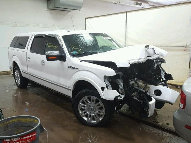 1FTFW1EF2DFB51484 - 2013 FORD F150 SUPER WHITE photo 1