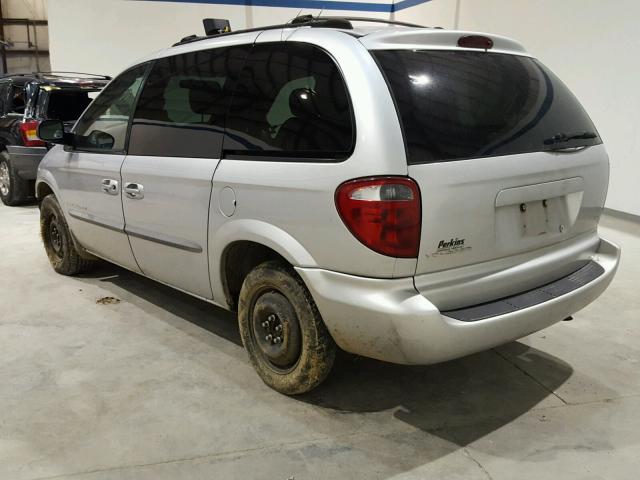 1C4GJ45G31B116131 - 2001 CHRYSLER VOYAGER LX SILVER photo 3