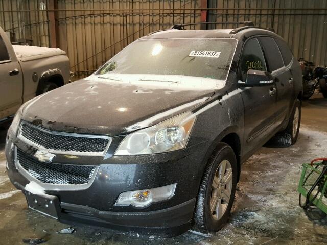 1GNLVFED3AS151232 - 2010 CHEVROLET TRAVERSE L BLUE photo 2