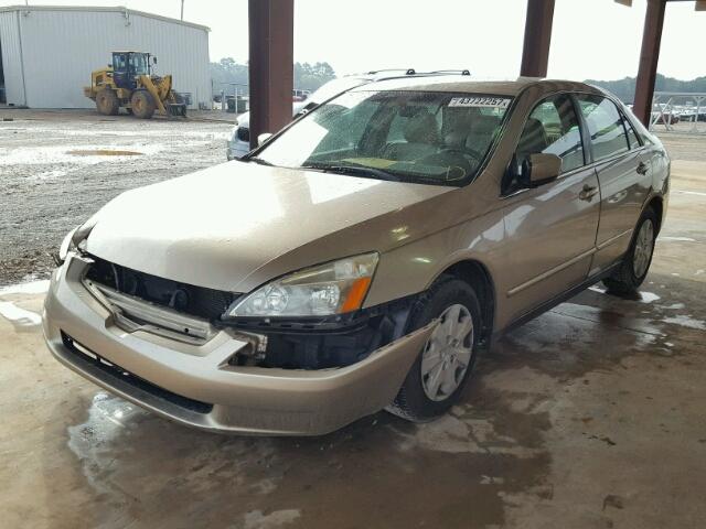 1HGCM56333A052934 - 2003 HONDA ACCORD LX BEIGE photo 2