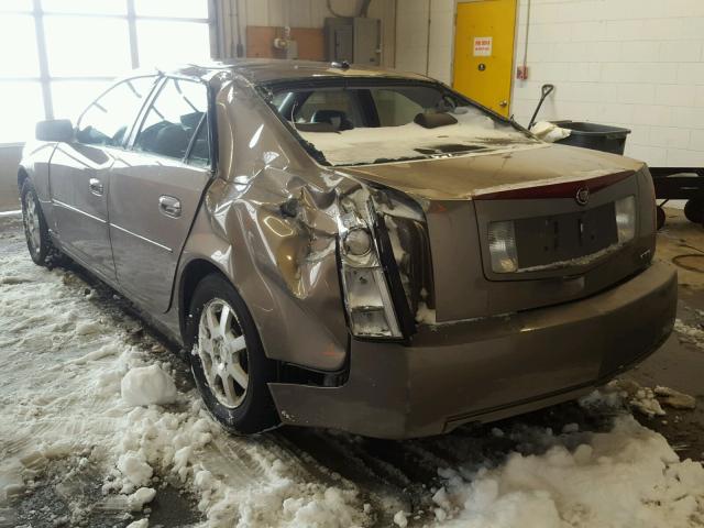 1G6DM57TX60194275 - 2006 CADILLAC CTS GOLD photo 3