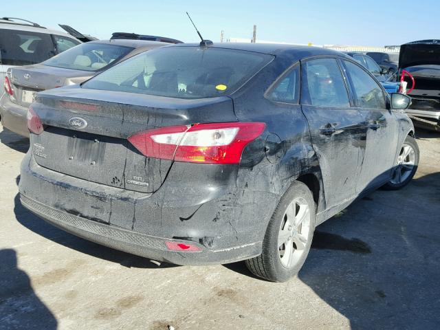 1FADP3F24DL195571 - 2013 FORD FOCUS SE BLACK photo 4