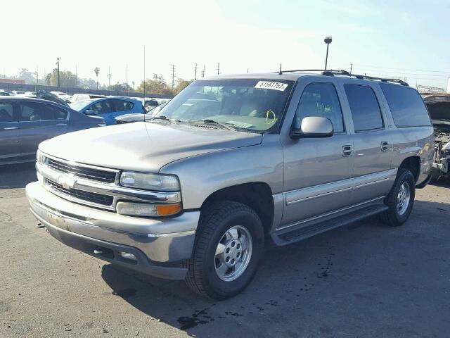 1GNEC16T32J242189 - 2002 CHEVROLET SUBURBAN C SILVER photo 2