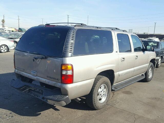 1GNEC16T32J242189 - 2002 CHEVROLET SUBURBAN C SILVER photo 4