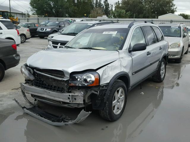 YV1CZ59H331004299 - 2003 VOLVO XC90 SILVER photo 2