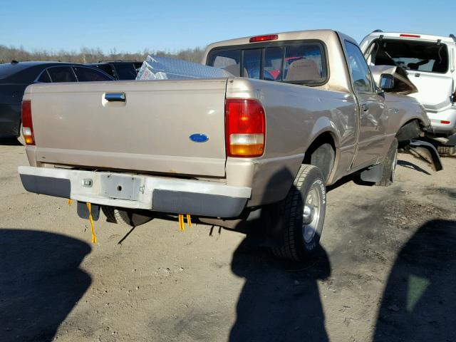 1FTCR10A8TTA45384 - 1996 FORD RANGER GOLD photo 4