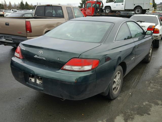 2T1CF22P5XC113864 - 1999 TOYOTA CAMRY SOLA GREEN photo 4