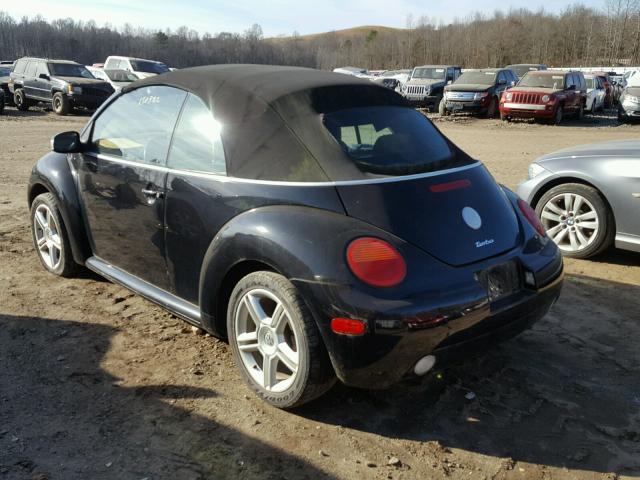 3VWCD31Y15M367868 - 2005 VOLKSWAGEN NEW BEETLE 黑色 照片 3