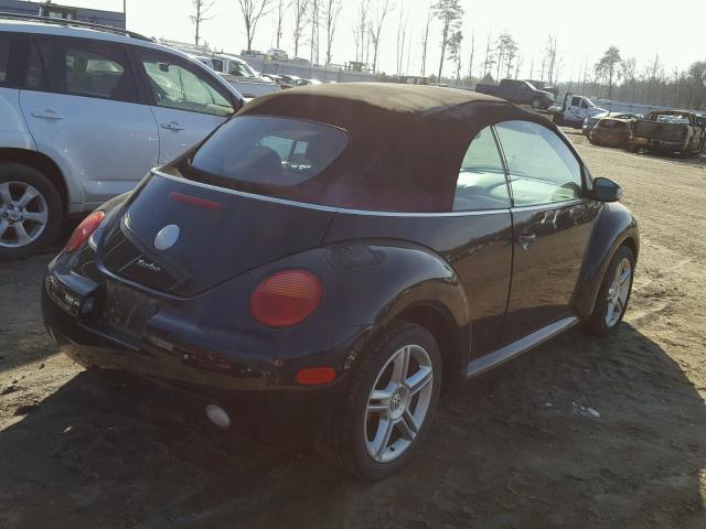 3VWCD31Y15M367868 - 2005 VOLKSWAGEN NEW BEETLE 黑色 照片 4