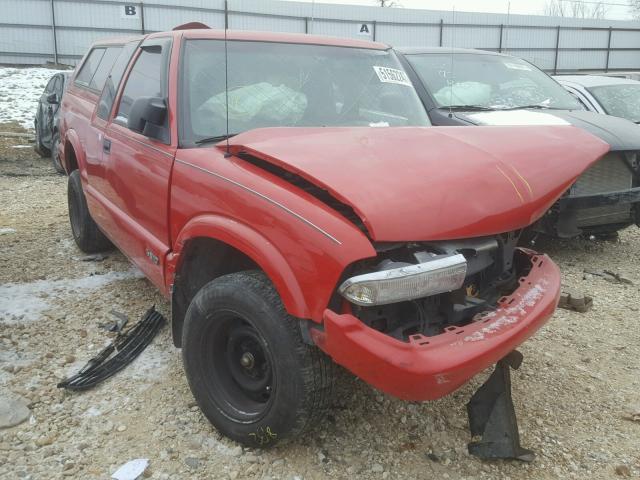 1GCCS19W2Y8129231 - 2000 CHEVROLET S TRUCK S1 RED photo 1