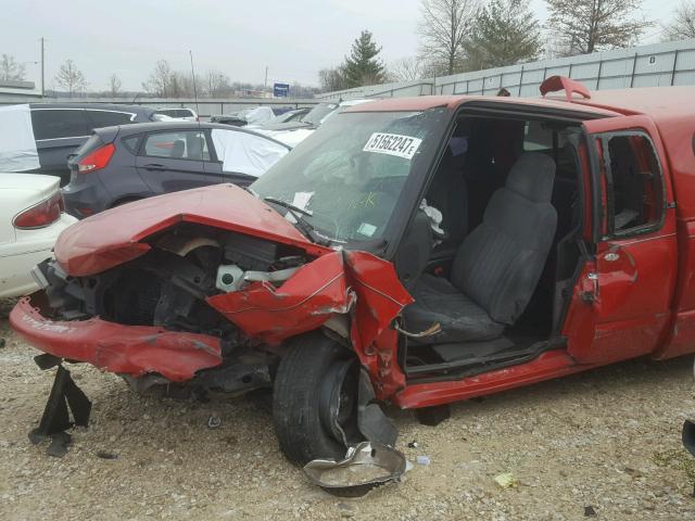 1GCCS19W2Y8129231 - 2000 CHEVROLET S TRUCK S1 RED photo 10