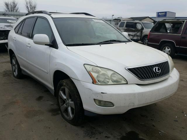 2T2GA31U26C047393 - 2006 LEXUS RX 330 WHITE photo 1