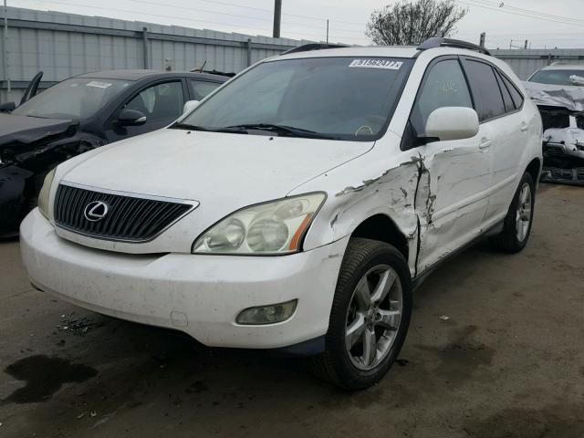 2T2GA31U26C047393 - 2006 LEXUS RX 330 WHITE photo 2