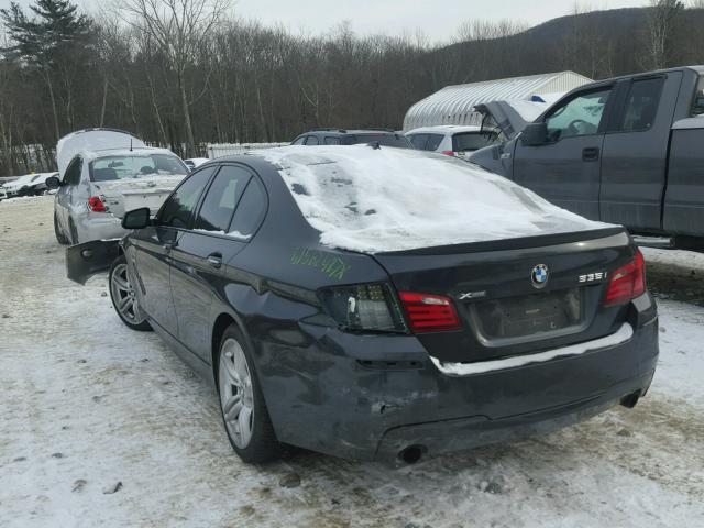 WBAFU7C57DDU75686 - 2013 BMW 535 XI Szary zdjęcie 3