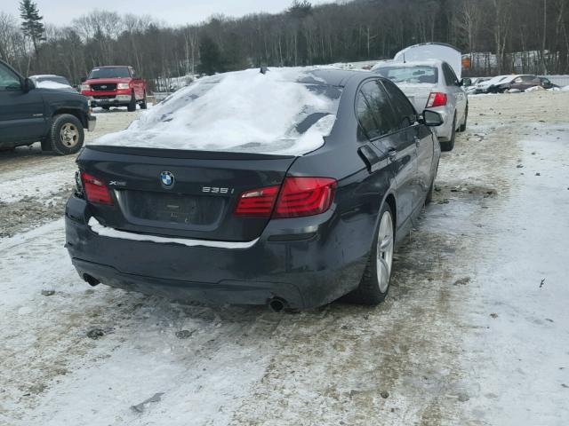 WBAFU7C57DDU75686 - 2013 BMW 535 XI GRAY photo 4