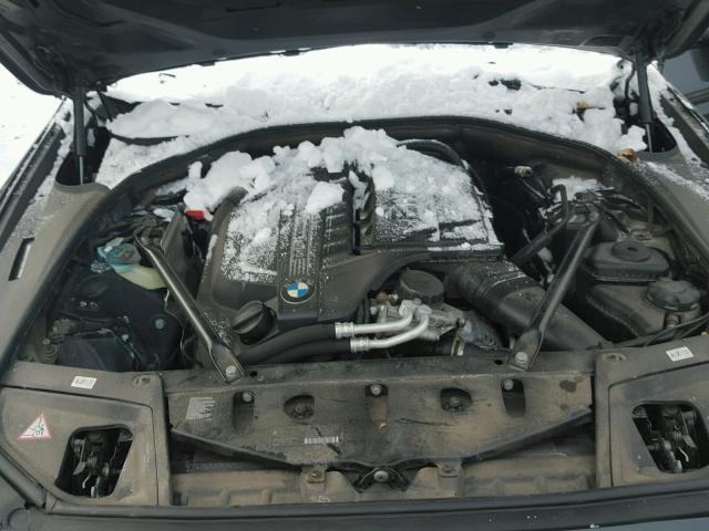 WBAFU7C57DDU75686 - 2013 BMW 535 XI Szary zdjęcie 7