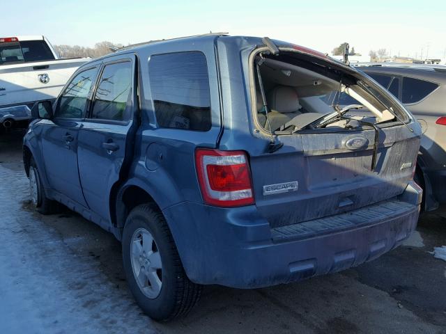 1FMCU9DG1BKC24409 - 2011 FORD ESCAPE XLT GRAY photo 3