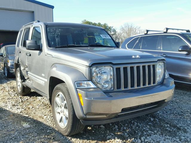 1C4PJMAK6CW171193 - 2012 JEEP LIBERTY SP GRAY photo 1