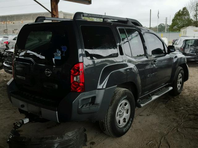 5N1AN0NU4DN819115 - 2013 NISSAN XTERRA X GRAY photo 4