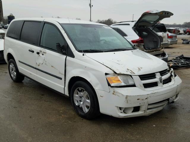 2D4CN1AE3AR362297 - 2010 DODGE GRAND CARA WHITE photo 1